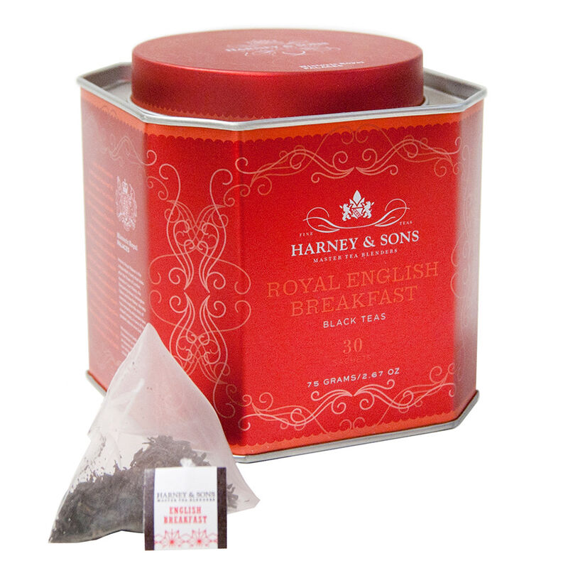 Harney & Sons HRP Royal English Breakfast Tin 30 Sachets image number 0
